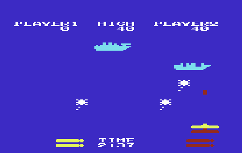 Sea Wolf screenshot 2 for Vic-20